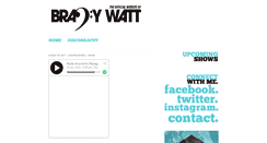 Desktop Screenshot of bradywatt.com